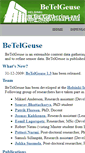 Mobile Screenshot of betelgeuse.hiit.fi